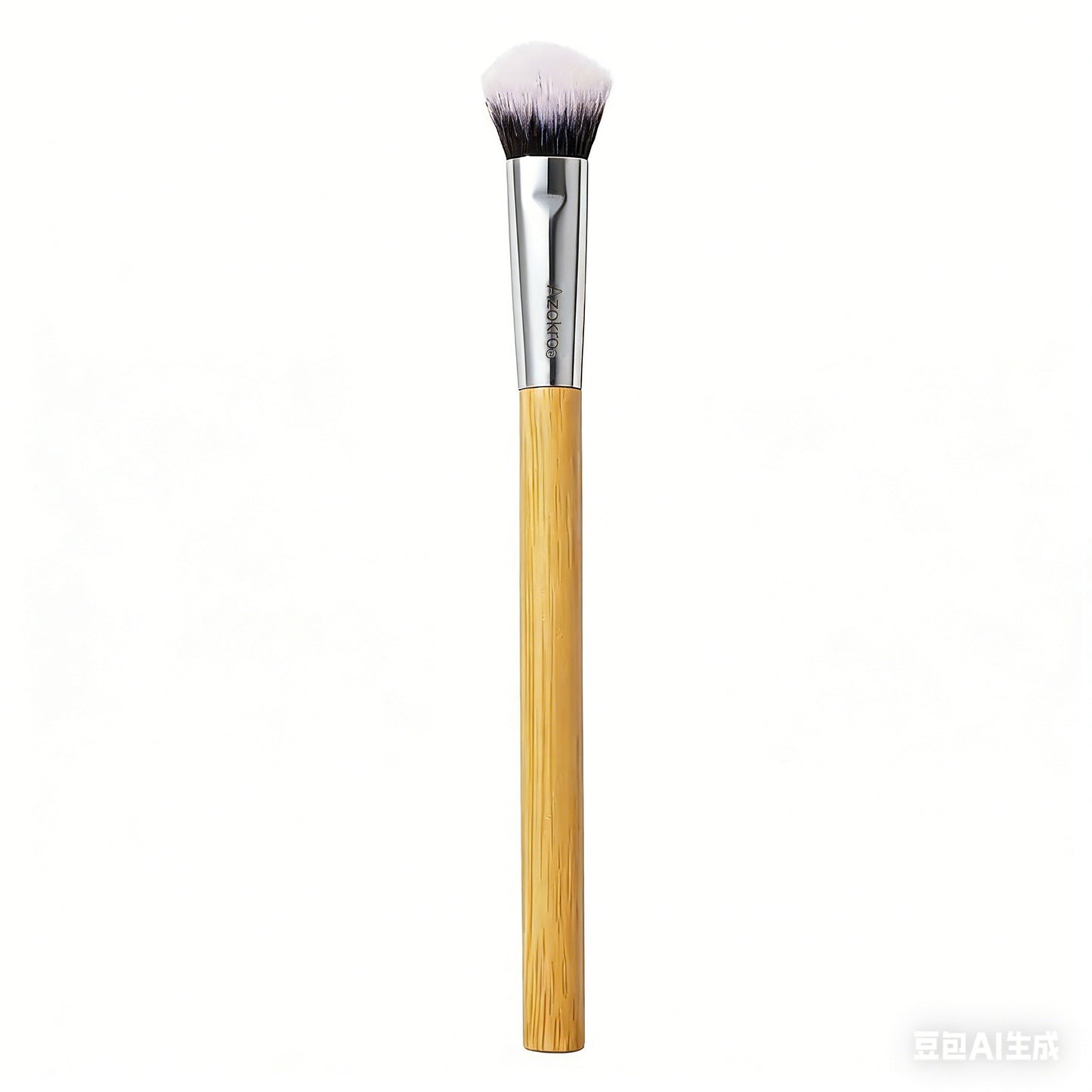 ✅Azokro® concealer paw brush - angled for seamless application