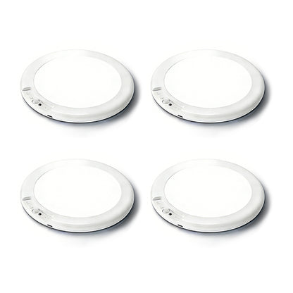 ✅Azokro®Rechargeable Motion Sensor Ceiling Light with Remote - Magnetic Wireless Ceiling Light Battery Powered for Closet Shower Stairs Shed Hallway ect