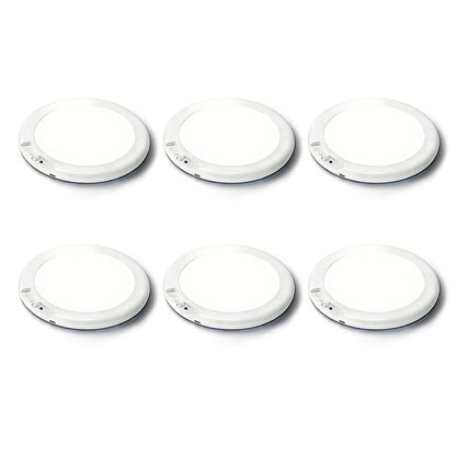 ✅Azokro®Rechargeable Motion Sensor Ceiling Light with Remote - Magnetic Wireless Ceiling Light Battery Powered for Closet Shower Stairs Shed Hallway ect