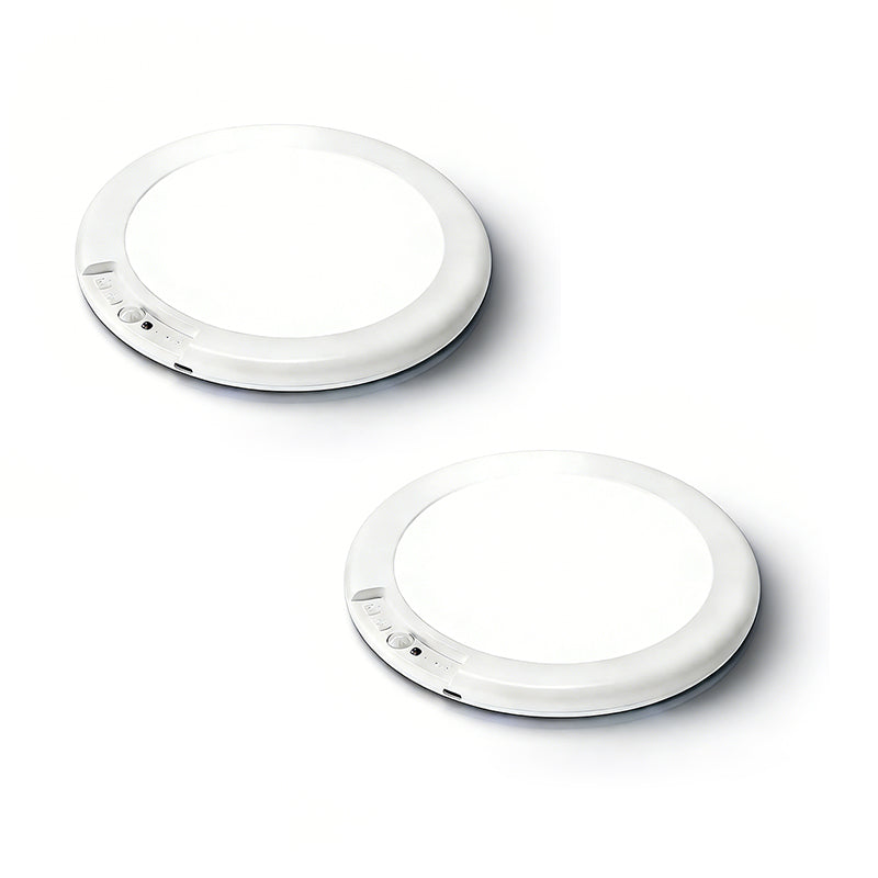 ✅Azokro®Rechargeable Motion Sensor Ceiling Light with Remote - Magnetic Wireless Ceiling Light Battery Powered for Closet Shower Stairs Shed Hallway ect