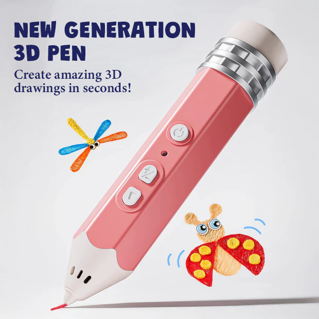 💫Azokro® 3D-Pen-Craft figurines, animals, cars, houses, characters, decorations and their own wonderful imaginary worlds.