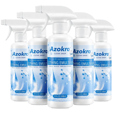 Azokro®Clothing Emulsifier, 2026 Upgrade Non Ionic Emulsifier Clothing Cleaner No Damage Fabric Spot, Multi-Purpose Stain Remover