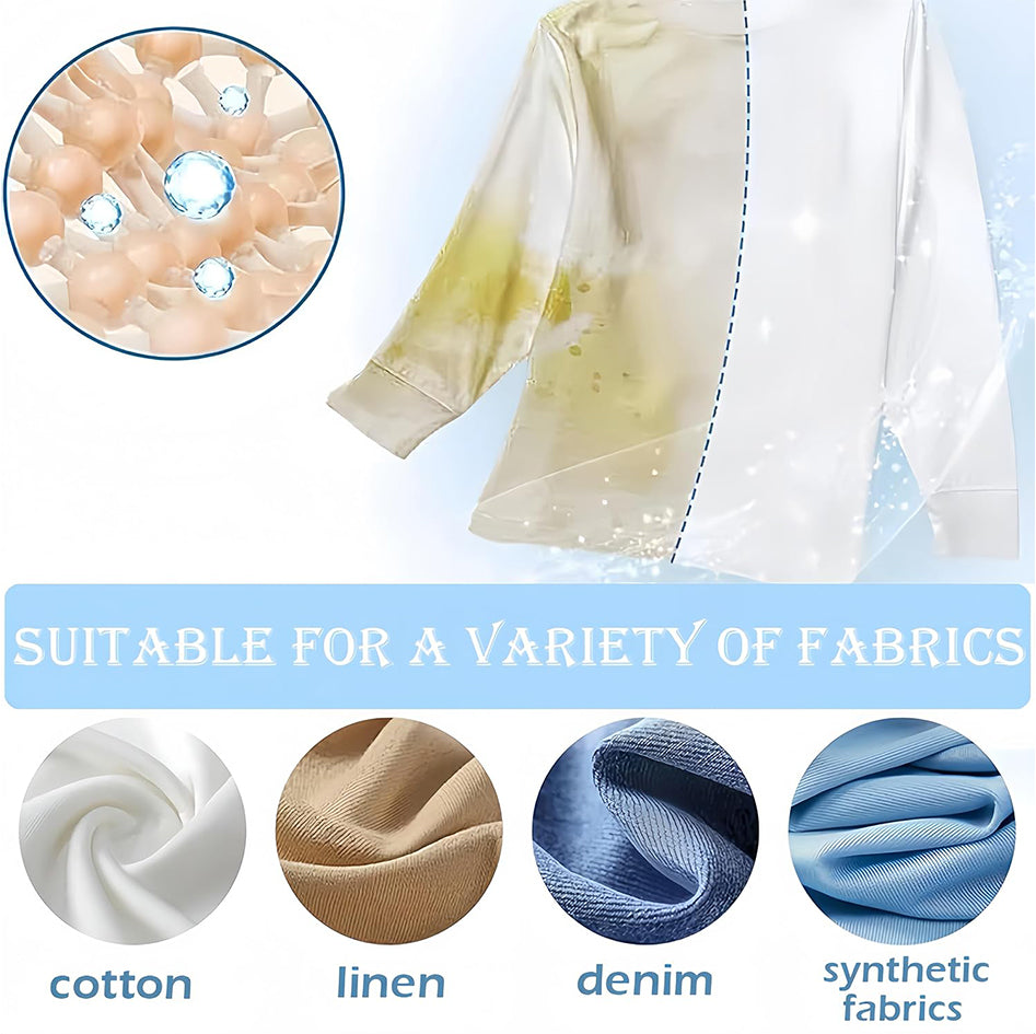 Azokro®Clothing Emulsifier, 2026 Upgrade Non Ionic Emulsifier Clothing Cleaner No Damage Fabric Spot, Multi-Purpose Stain Remover