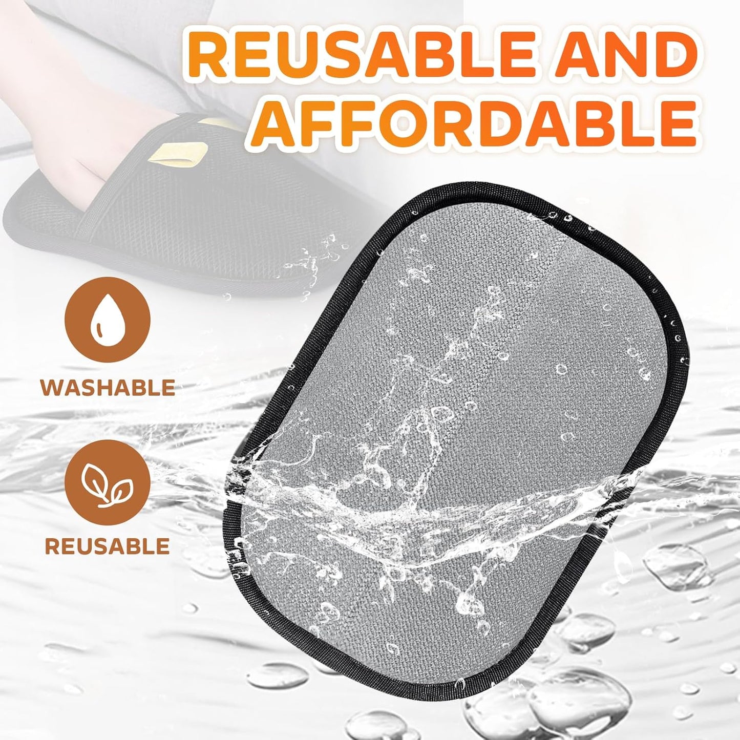 ✅Azokro® 3-in-1 Pet Grooming, Cleaning & Hair Removal Electrostatic Glove