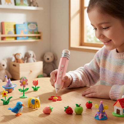 💫Azokro® 3D-Pen-Craft figurines, animals, cars, houses, characters, decorations and their own wonderful imaginary worlds.