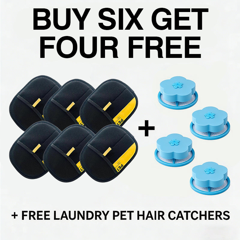 ✅Azokro® 3-in-1 Pet Grooming, Cleaning & Hair Removal Electrostatic Glove